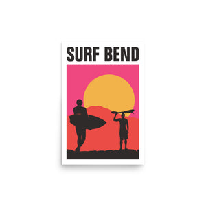 Surf Bend Poster